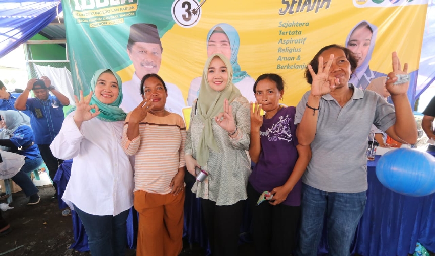Warga Antusias Sambut Blusukan dan Tebus Murah Siti Farida