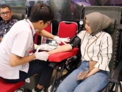 Daop 3 Cirebon bersama PMI Adakan Donor Darah untuk Kemanusiaan