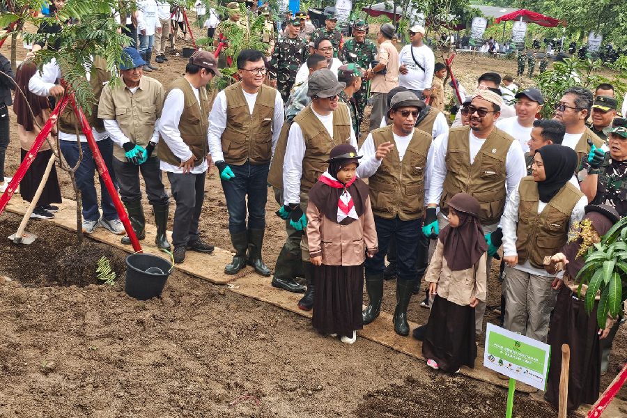 Kementerian Kehutanan Hadiri Tanam Pohon di Majalengka