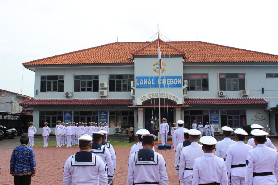 Lanal Cirebon peringati Hari Dharma Samudera ke-63.