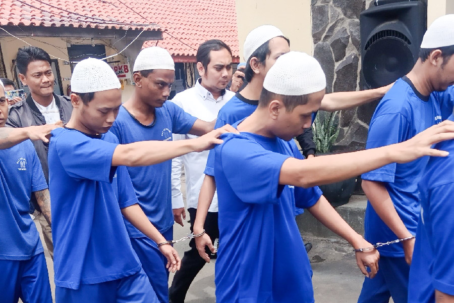 Satreskrim Polres Cirebon Kota Sikat Kelompok Pencuri Kendaraan Bermotor