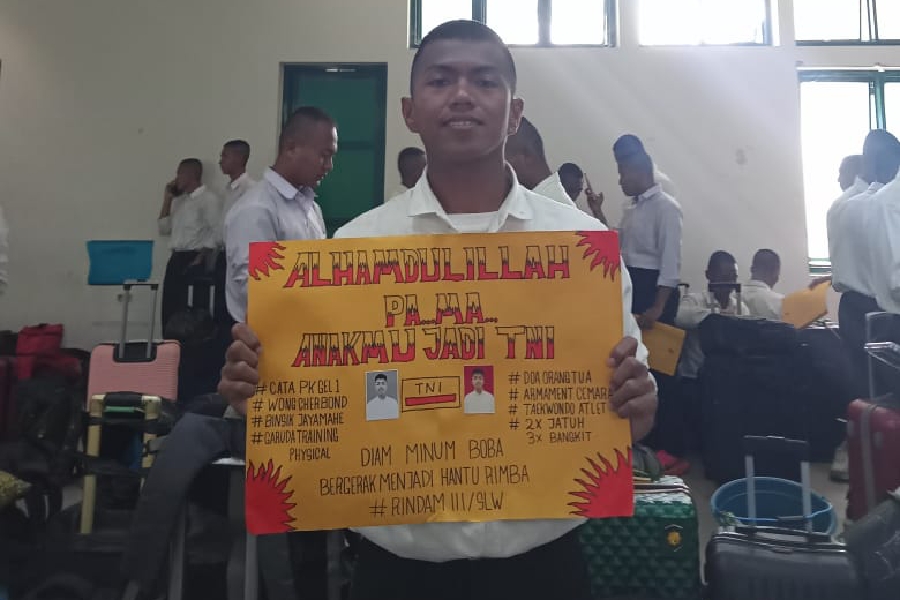 Atlet Taekwondo Kabupaten Cirebon Lolos Jadi Anggota TNI