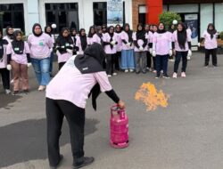 Bulan K3 Nasional, Pertamina Patra Niaga RJBB Sosialisasi Pemadaman Api