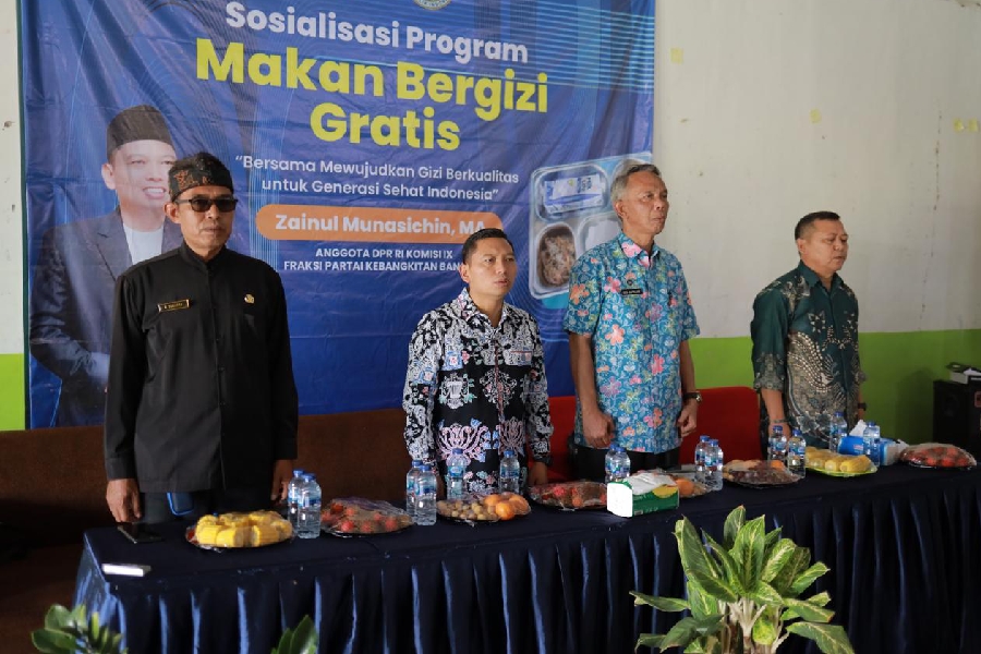 Sosialisasi Program Makan Bergizi Gratis Hadir di Desa Sukamaju Sukabumi