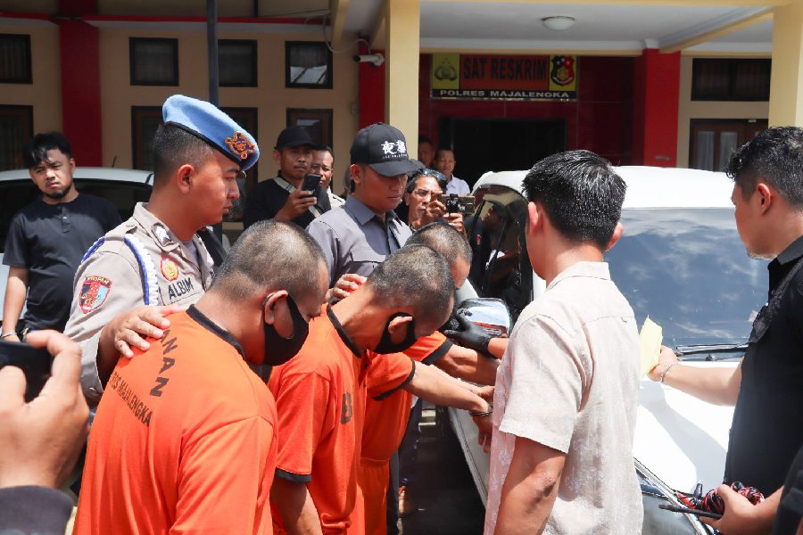 Tiga Komplotan Curanmor Dibekuk Satreskrim Polres Majalengka