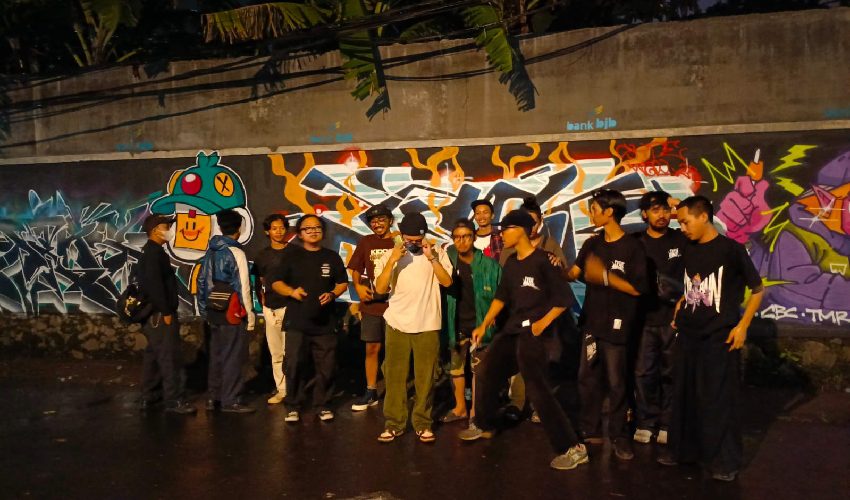 Muralis Bandung Kampanyekan Seni Positif, Lawan Vandalisme dengan Kreativitas