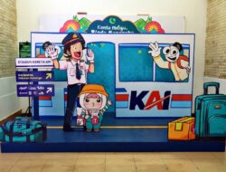 Ornamen Ramadan dan Idulfitri Percantik Stasiun Cirebon