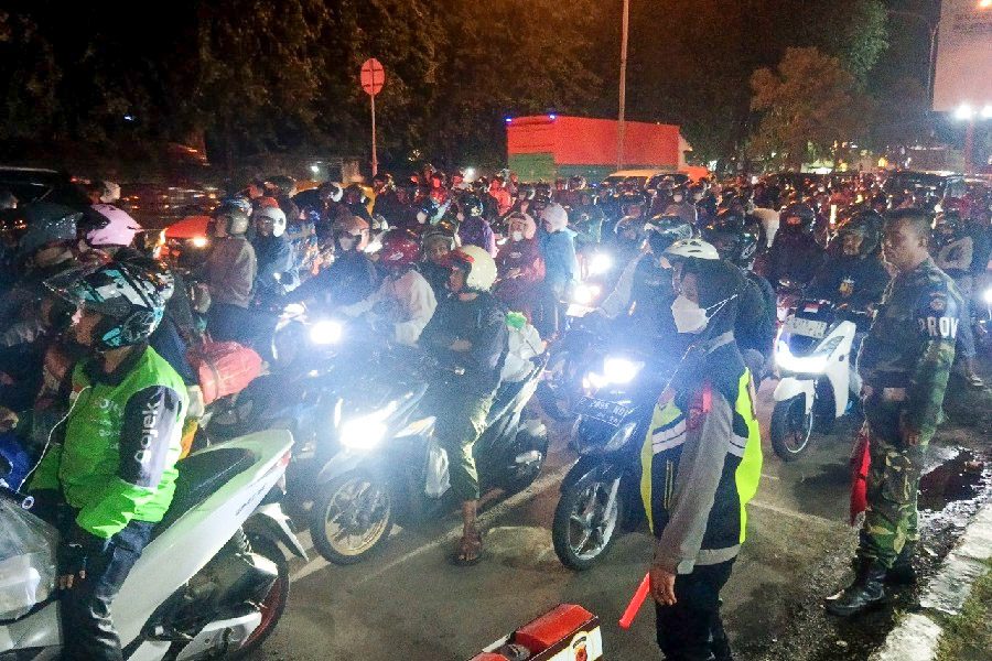 Arus Balik Padat, Volume Kendaraan di Jalur Arteri Pantura Meningkat