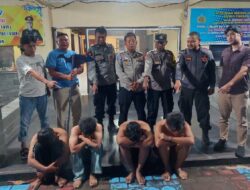 Polsek Kapetakan Gagalkan Tawuran Konten Empat Remaja