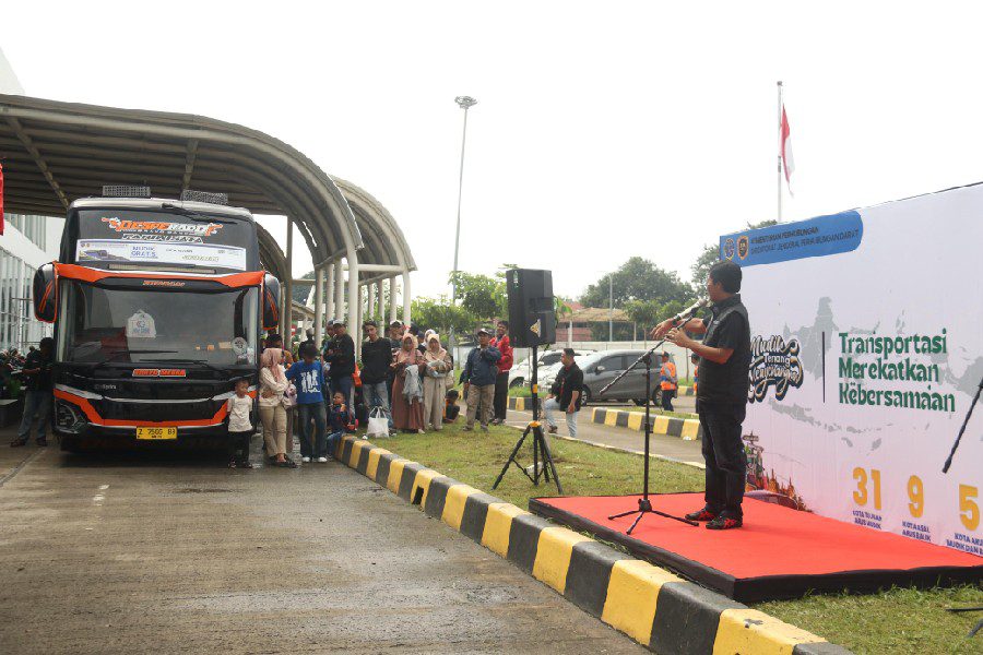 Sebanyak 88 Pemudik Ikuti Program Balik Mudik Gratis di Cirebon