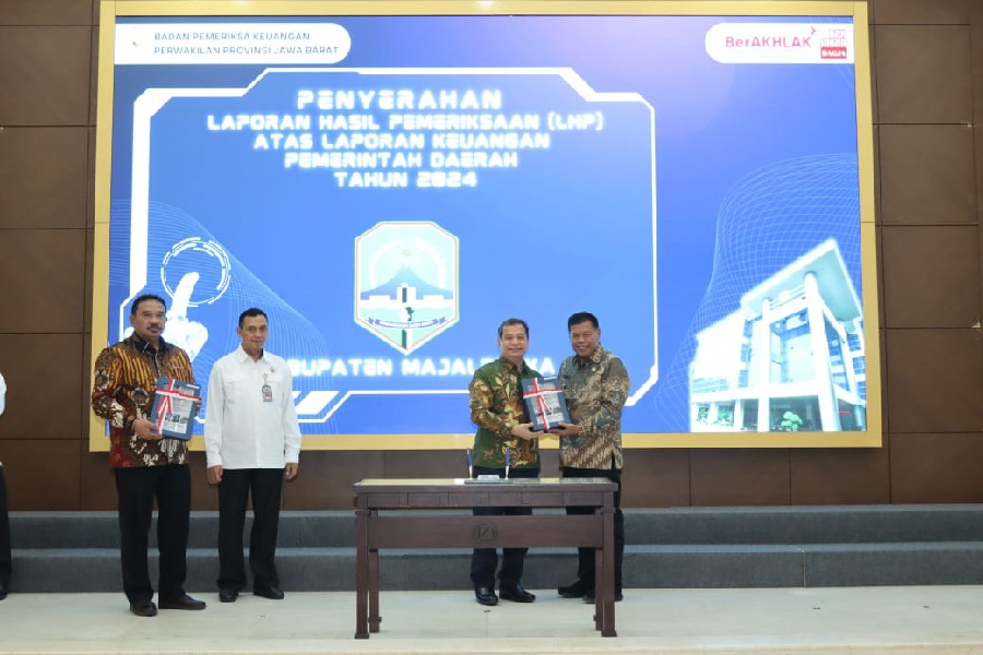 Jelang Hari Jadi, Majalengka Terima Kado Opini WTP ke-12 Beruntun
