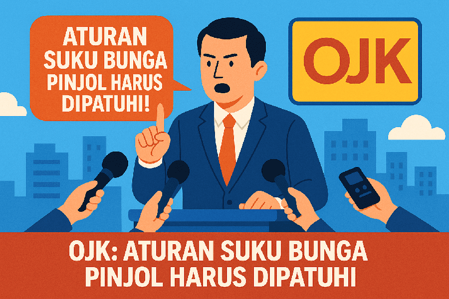 OJK Minta Fintech Tertibkan Suku Bunga Pinjaman Online
