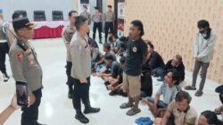 Polres Cirebon Kota Sikat Puluhan Preman yang Bikin Resah Warga