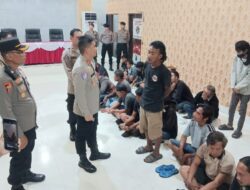 Polres Cirebon Kota Sikat Puluhan Preman yang Bikin Resah Warga