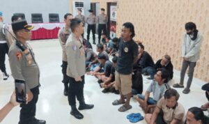 Polres Cirebon Kota Sikat Puluhan Preman yang Bikin Resah Warga