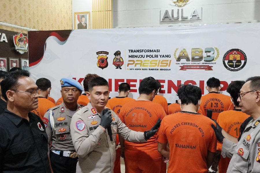 Polres Cirebon Kota Tangkap 26 Pengedar Narkoba dan Obat Ilegal