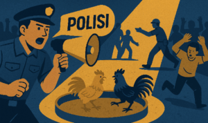 Polsek Kapetakan Gerebek Sabung Ayam, Pelaku Lari Tunggang Langgang