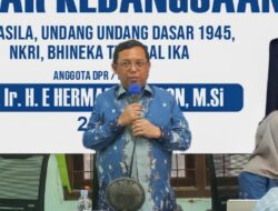 Sosialisasi Empat Pilar, Herman Khaeron Tekankan Pentingnya Semangat Nasionalisme