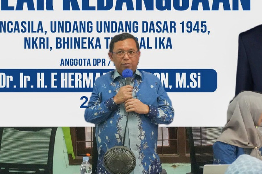 Sosialisasi Empat Pilar, Herman Khaeron Tekankan Pentingnya Semangat Nasionalisme