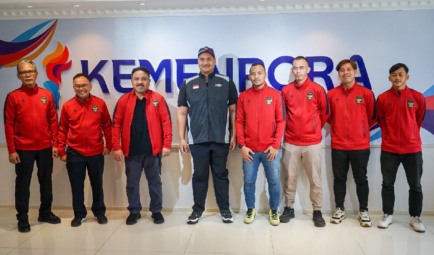 Timnas Minifootball Indonesia Minta Dukungan Menpora Jelang Piala Dunia 2025