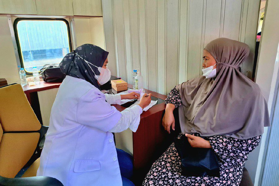 Layanan Kesehatan Gratis Rail Clinic KAI Sambangi Stasiun Arjawinangun