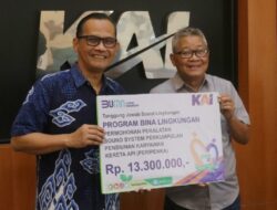 KAI Daop 3 Cirebon Serahkan Bantuan Sound System untuk Perpenka