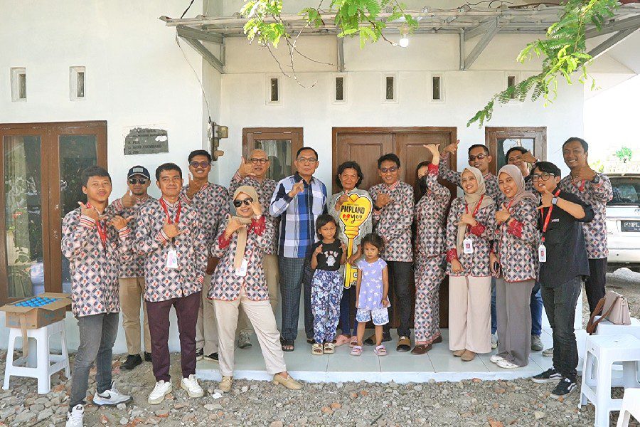 PMPLand Ubah Rumah Warga Kalijaga Jadi Hunian Layak dan Nyaman