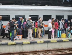 Penumpang KA Daop 3 Naik 19,6 Persen Selama Liburan