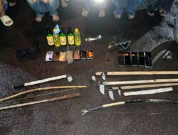 Pesta Miras dan Bawa Sajam, Puluhan Remaja Diciduk Polisi