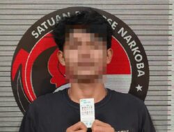 Tes Urine Positif, Dua Pemuda Diringkus dengan Barang Bukti Sabu