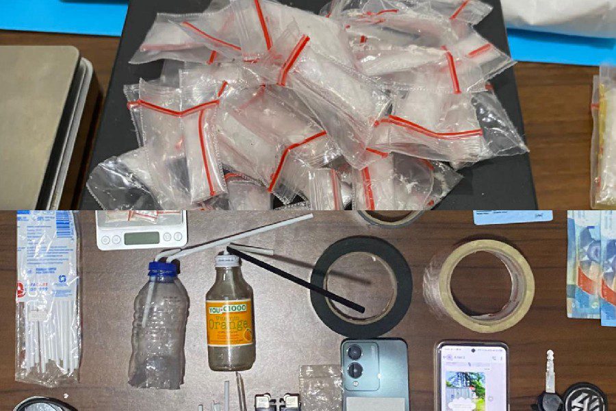 Gerebek Rumah di Sunyaragi, Polisi Temukan Puluhan Paket Sabu