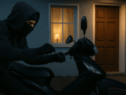 Motor di Halaman Rumah Raib Digondol Pencuri