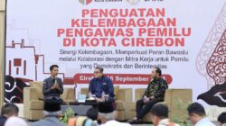 Bawaslu Cirebon Perkuat Kolaborasi dengan Mitra Strategis