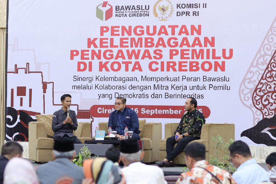Bawaslu Cirebon Perkuat Kolaborasi dengan Mitra Strategis