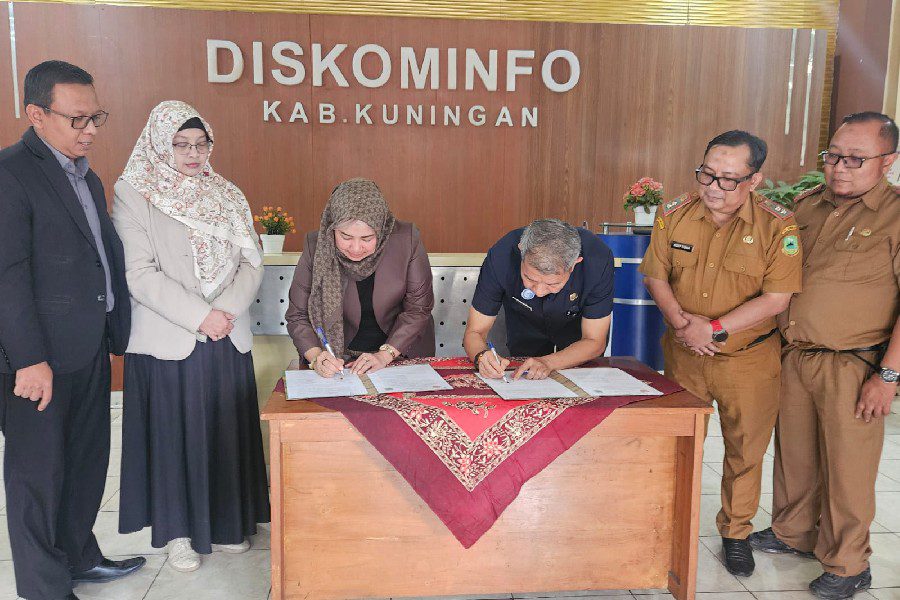 Kolaborasi FISIP UGJ dan Diskominfo Kuningan Dorong Transformasi Desa Digital