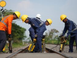 Pemeliharaan Prasarana, KAI Daop 3 Cirebon Ganti Empat Wesel