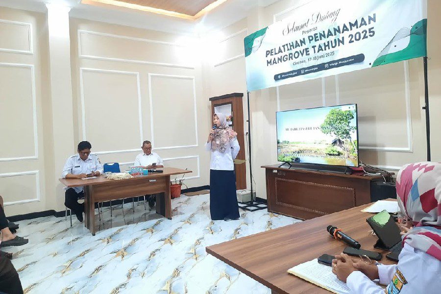 DLH Kota Cirebon Tanam Semangat Hijau Lewat Pelatihan Mangrove