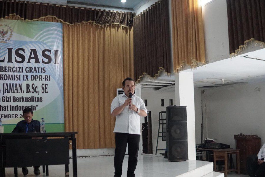 DPR RI Sosialisasikan Pentingnya Pola Makan Sehat