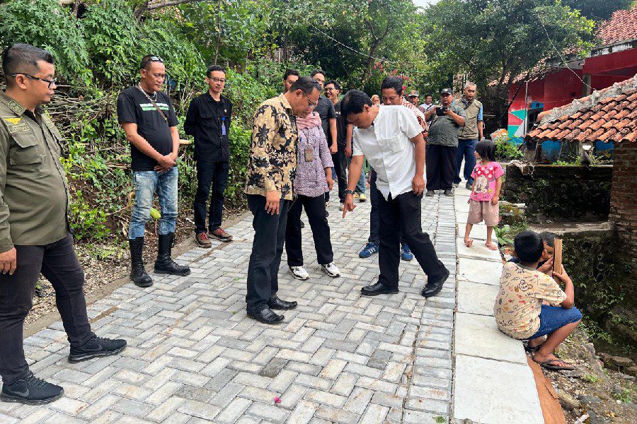 DPRKP Kota Cirebon Rampungkan Perbaikan 134 Jalan Lingkungan