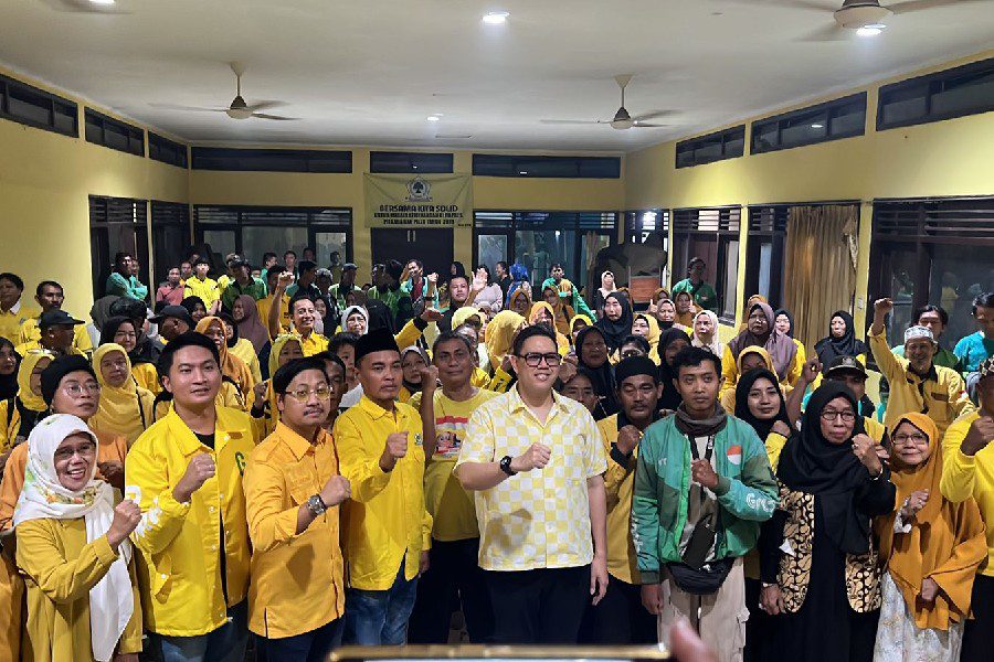 Dave Laksono Ajak Ojol Bersatu Bangun Indonesia