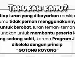 Iuran JKN Bukan Hanya untuk Diri Sendiri, Begini Manfaatnya