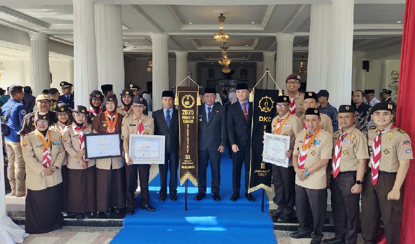 Kwarcab Pramuka Majalengka Raih Penghargaan Bergengsi Tingkat Jawa Barat