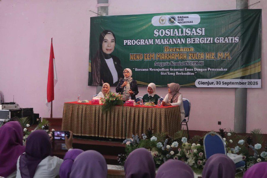 Program Makan Bergizi Gratis Disambut Antusias Warga Cianjur