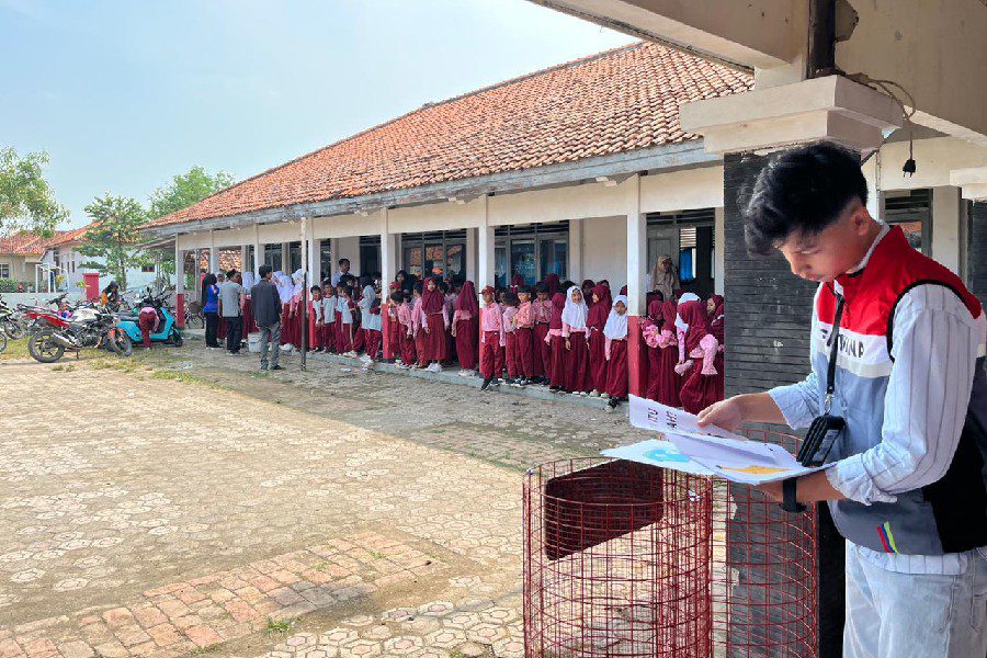 SDN 2 Sliyeg Lor Jadi Sekolah Percontohan Ramah Sampah