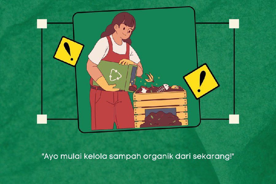 Sampah Organik Tidak Boleh Dibuang Langsung ke Tanah.