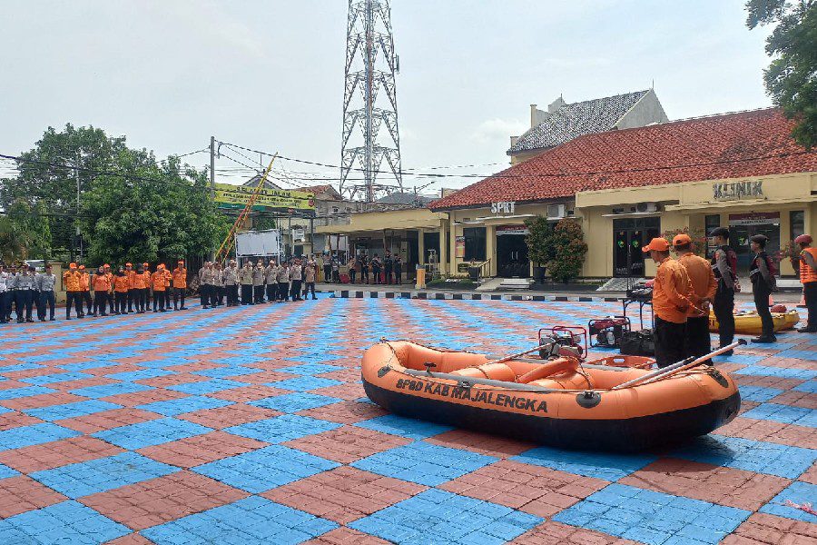 Kesiapsiagaan Jadi Kunci, Pemkab Majalengka Cek Kesiapan Personel dan Peralatan