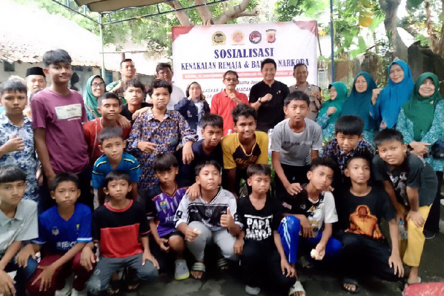 Laskar Macan Ali dan Polres Cirebon Kota Edukasi Bahaya Narkoba