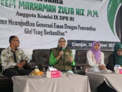 Neng Eem: Pemenuhan Gizi Seimbang Kunci SDM Unggul Indonesia