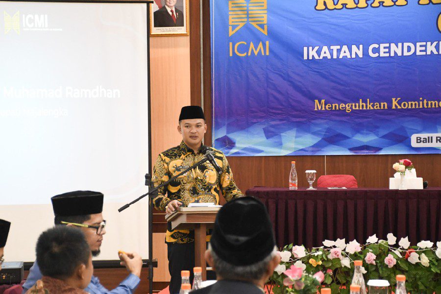 Buka Rakorda ICMI, Wabup Majalengka Tekankan Penguatan Peran Cendekiawan