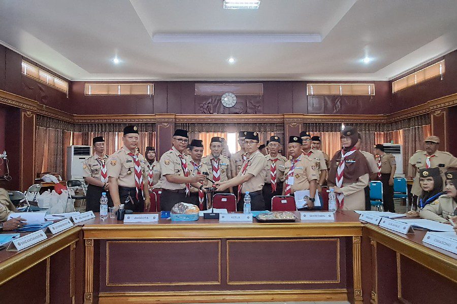 Eman Suherman Kembali Pimpin Kwarcab Gerakan Pramuka Majalengka